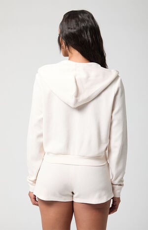Active Aspen Waffle Knit Zip Up Hoodie image number 4