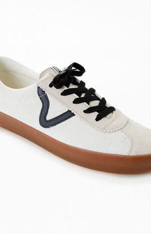 Black and White Sport Low Shoes image number 6