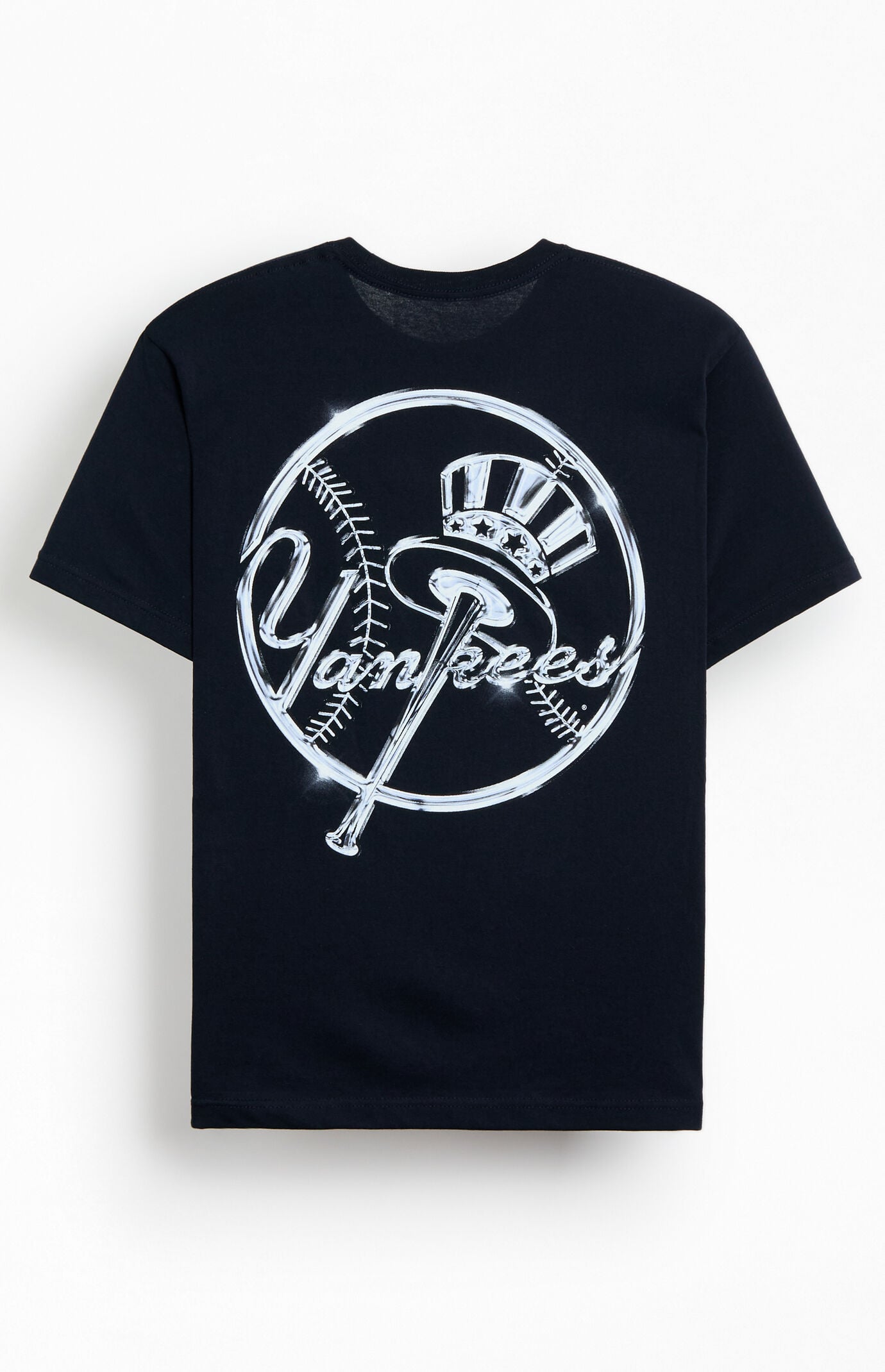 Mitchell & Ness Yankees Liquid Chrome T-Shirt