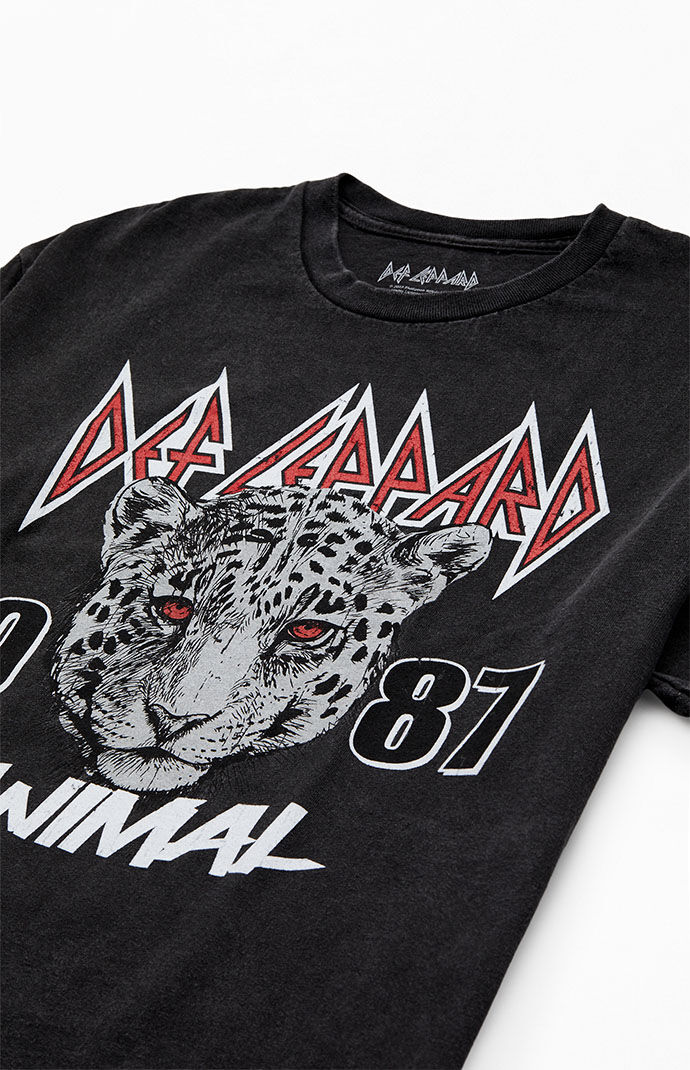 Def Leppard グラフィックTシャツ Mサイズ ブラックメイドインUSA Def Leppard T-Shirt | PacSun