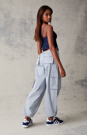 Gray Cargo Pull-On Pants image number 2