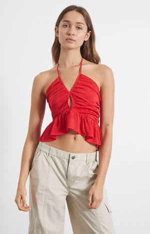 Festive Halter Top image number 1