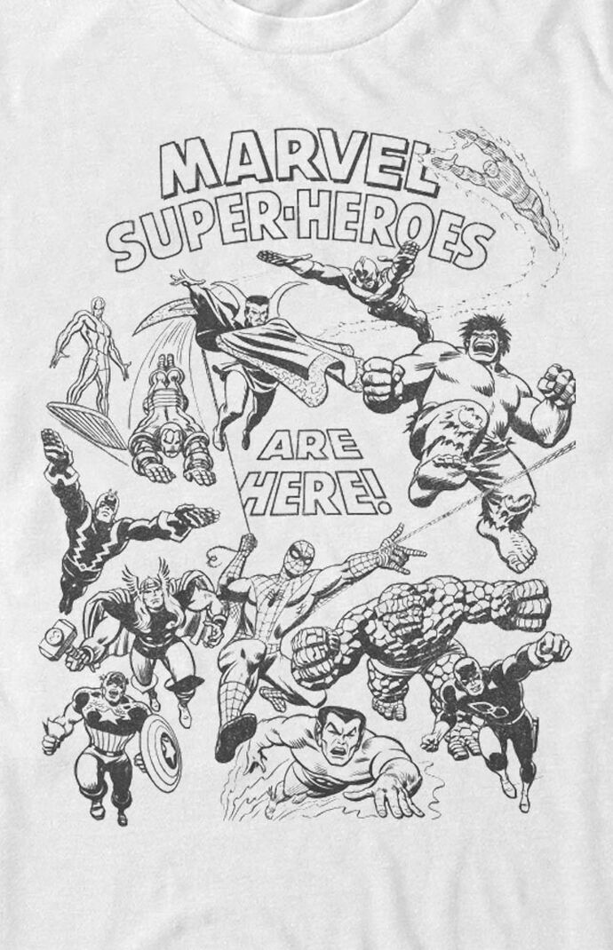 Marvel Heroes T-Shirt