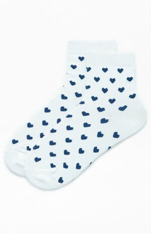 Heart Quarter Socks