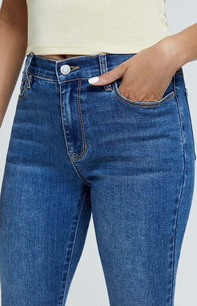 Pacsun Trooper Blue High Waisted Jeggings Pacsun