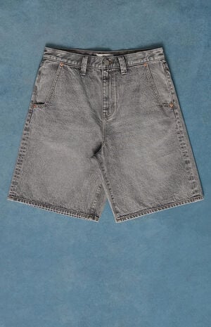 Parker&nbsp;Baggy Denim Shorts&nbsp;Gray Wash image number 1