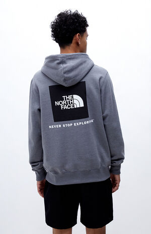 The North Face Heather Gray Box NSE Hoodie | PacSun