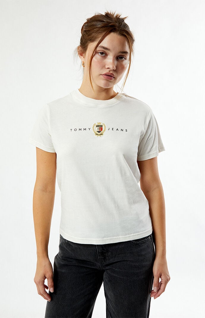 Tommy Jeans Crest Linear T Shirt PacSun
