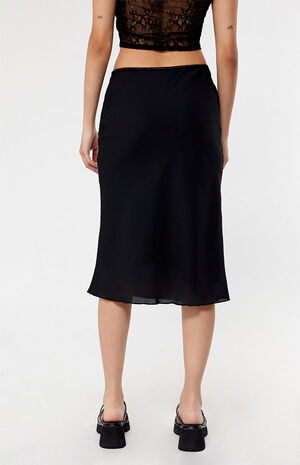 Tie Midi Skirt image number 4