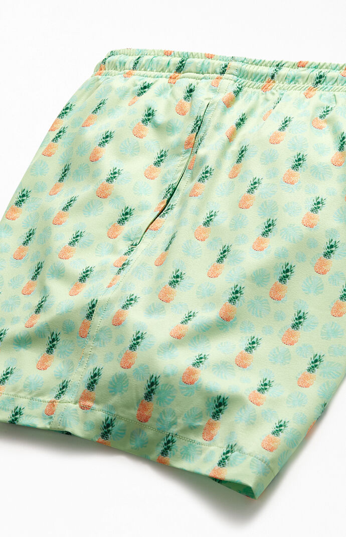 Pineapple Vibes 14" Swim Shorts