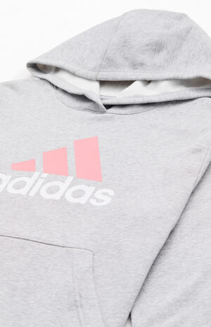 Kids Essential Heather Grey Hoodie image number 2