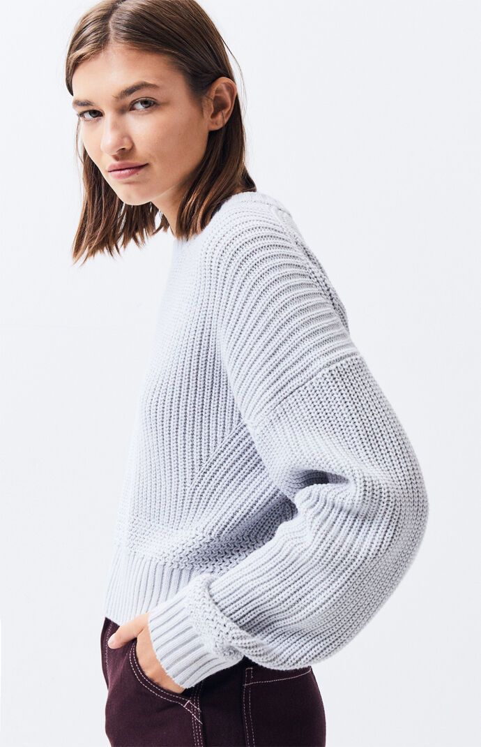 Mix Stitch Pullover Sweater