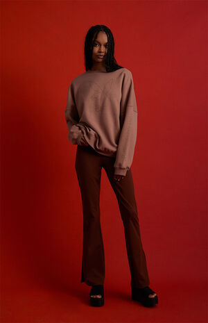 By PacSun Bunny Crystal Crew Neck Sweatshirt image number 4