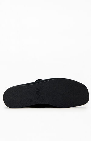 Black Suede Wallabee Evo Shoes image number 4