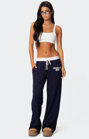 Sariah Contrast Ribbed Crop Top image number 5