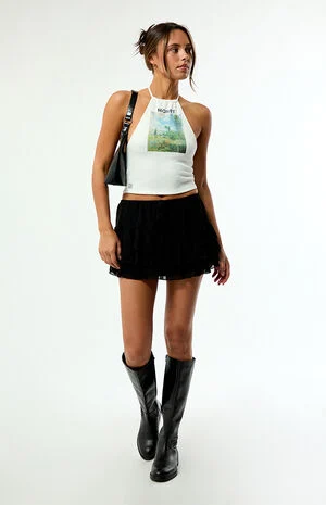 x Pacsun Claude Monet Halter Top image number 6