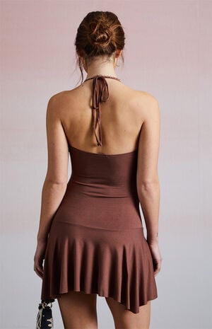 Amara Halter Mini Dress image number 5