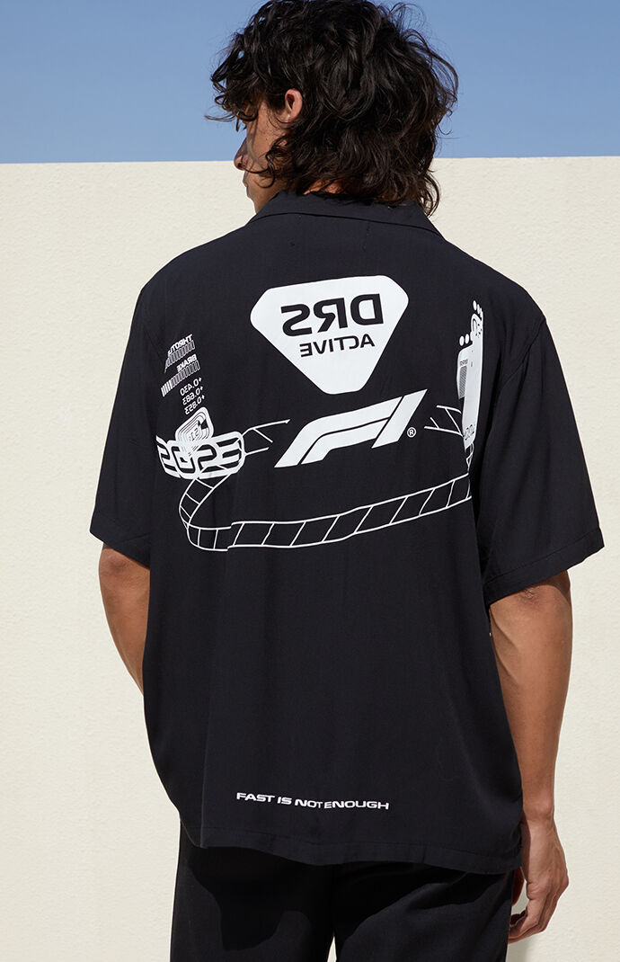 【oan】Formula Short Sleeve T-shirt Boys' Formula One Short Sleeve Graphic T-Shirt - Black : Target