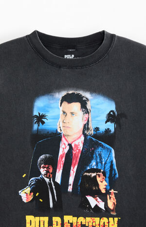 Pulp Fiction Palm Trees T-Shirt image number 2