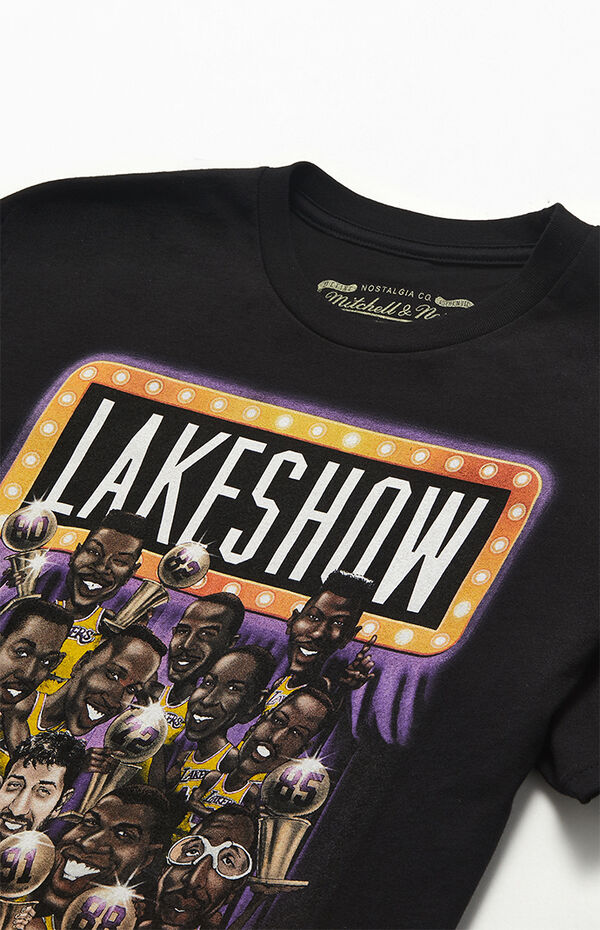 Mitchell & Ness NBA LA Lakers lake show t-shirt in grey