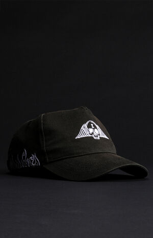 x No Tomorrow Skull Strapback Hat image number 1
