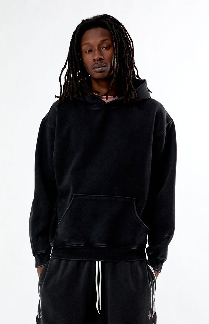 Pacsun Washed Black Hoodie