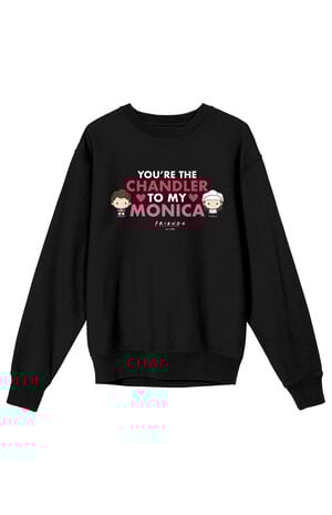 Friends TV Chandler To My Monica Crew Neck Sweatshirt image number 1