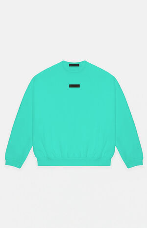 Mint Leaf Crew Neck Sweatshirt image number 6