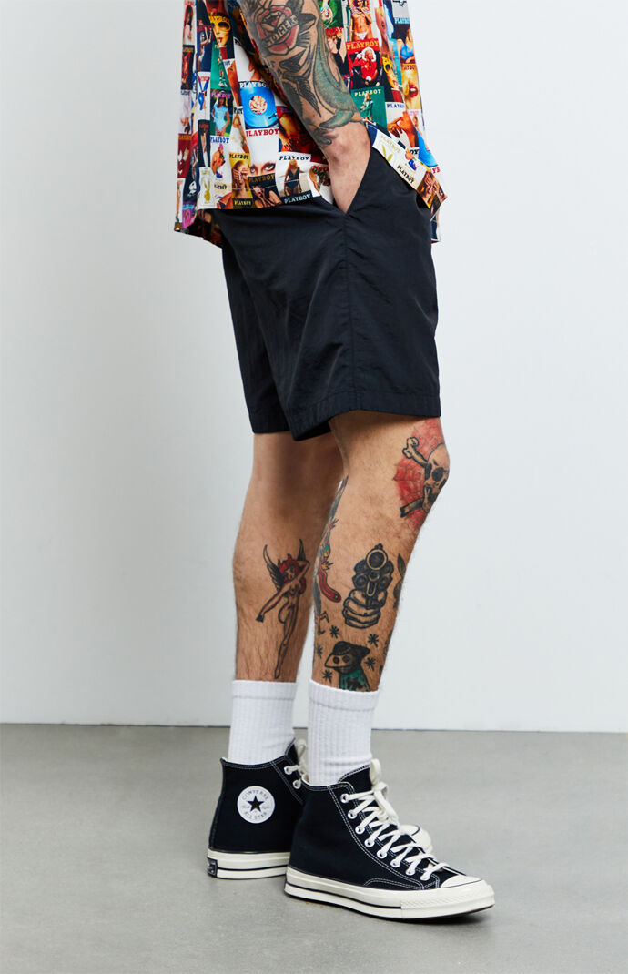 By PacSun Logo Nylon Shorts