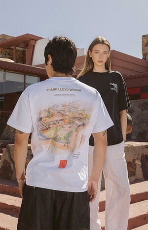 Frank Lloyd Wright Earth Art T-Shirt image number 3