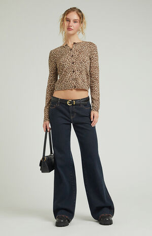 Casey Low Rise Baggy Jeans Dark Indigo image number 2