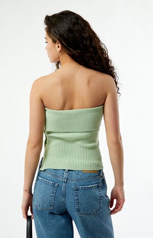 Kate Fold-Over Sweater Tube Top image number 5