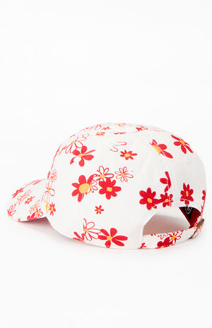 Kids Kansas Chiefs Floral Dad Hat image number 3