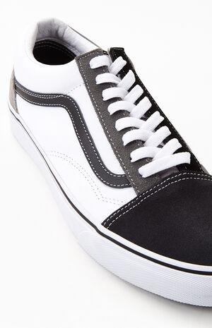 White & Black UA Old Skool Shoes image number 6