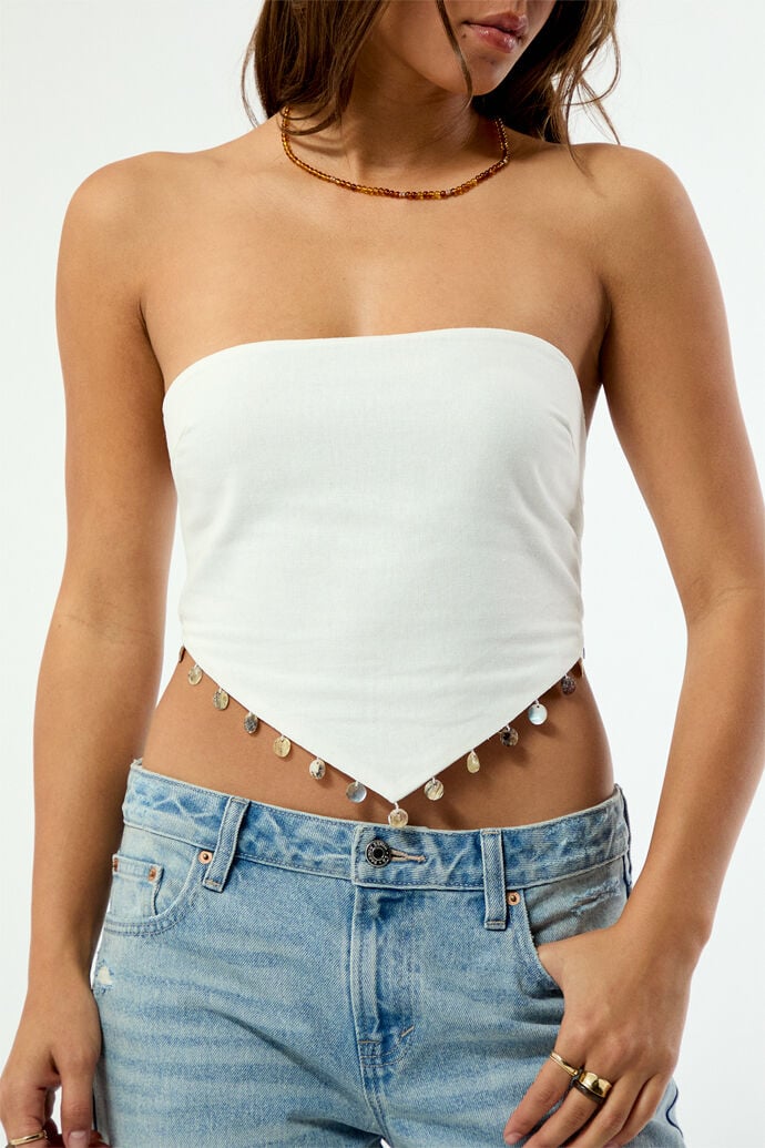 Your Favorite Millie Shell Bandeau Top