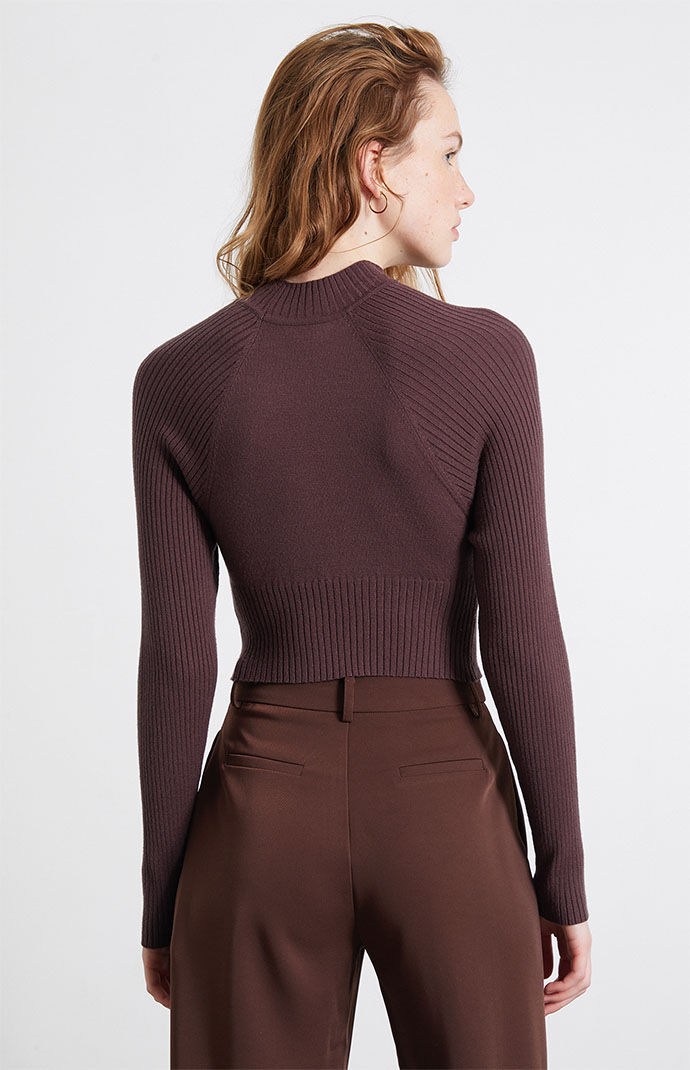 Fitted long hotsell sleeve sweater