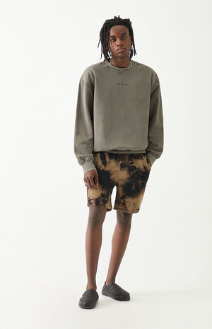 Crystal Wash Sweat Shorts Crystal Wash Sweat Shorts image number null
