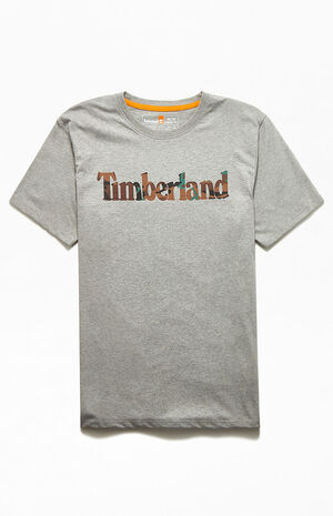 Organic Outdoor Heritage Camo Logo T-Shirt image number 1