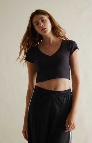 Waffle Knit T-Shirt image number 4