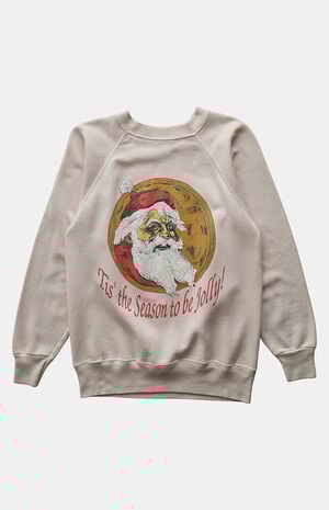 '80s Tis the Season to be Jolly! Crew Neck Sweatshirt image number 1