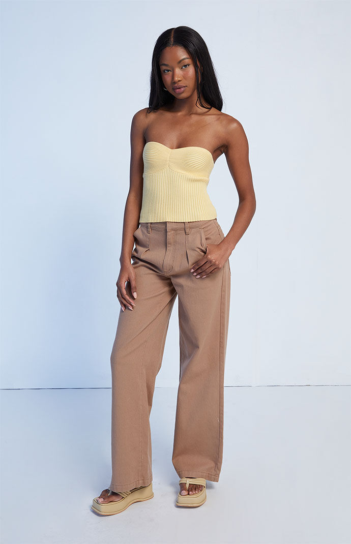 LA Hearts Sweater Tube Top | PacSun