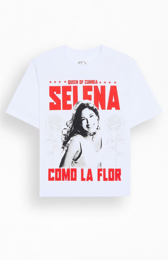 Selena Como La Flor Roses T-Shirt