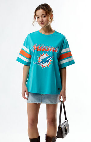 NFL Wild Collective x PacSun Miami Dolphins Oversized T-Shirt image number 1