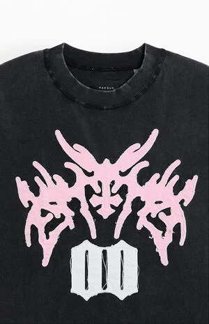 Cyber Applique Knit T-Shirt image number 2