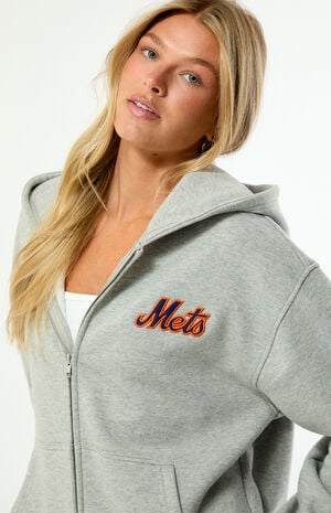 x MLB NY Mets Zip Up Hoodie image number 5
