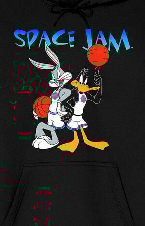 Space Jam 1996 Bugs & Daffy Hoodie image number 2