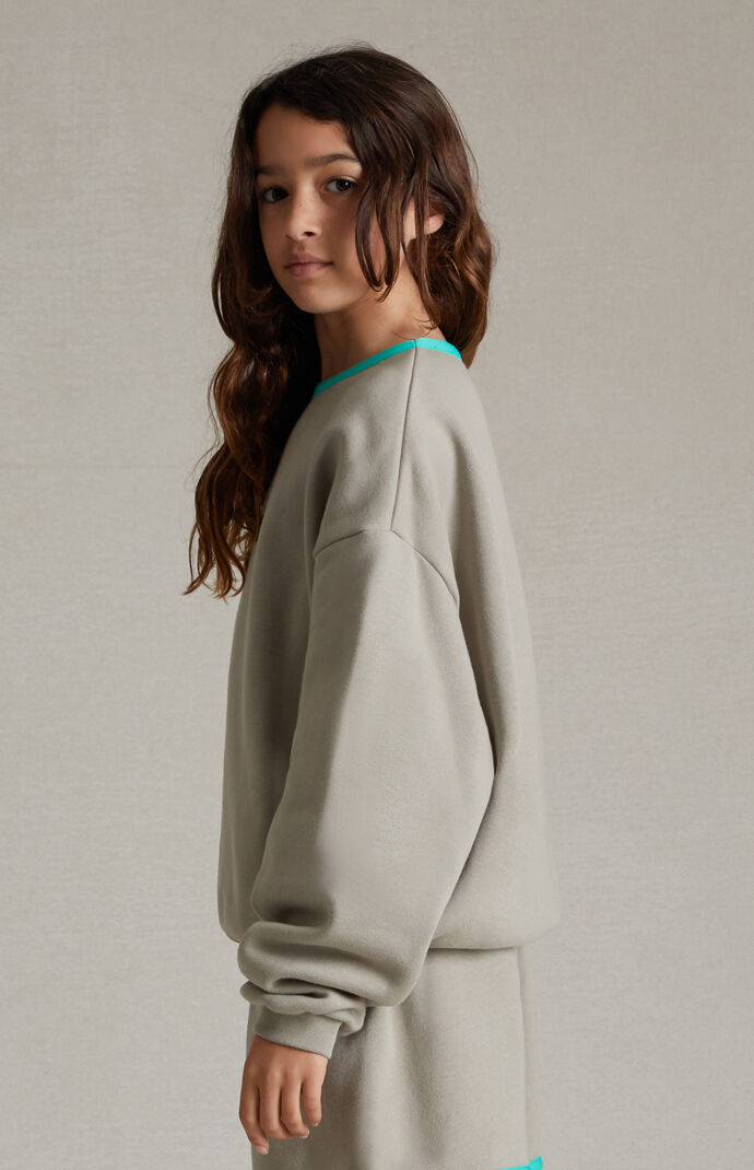 Kids Fear of God Essentials Seal Crew Neck Sweatshirt | PacSun