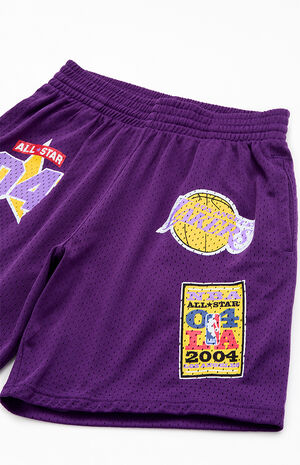 NBA All-Star Game 2004 Lakers Basketball Shorts image number 3
