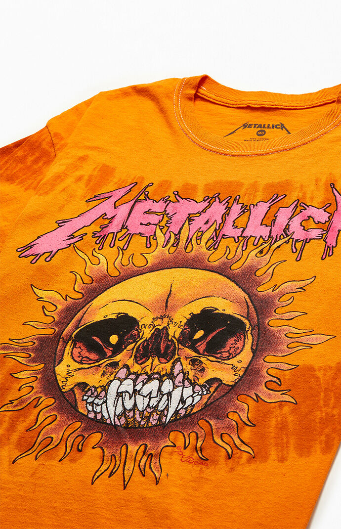 Metallica Tie Dyed T Shirt