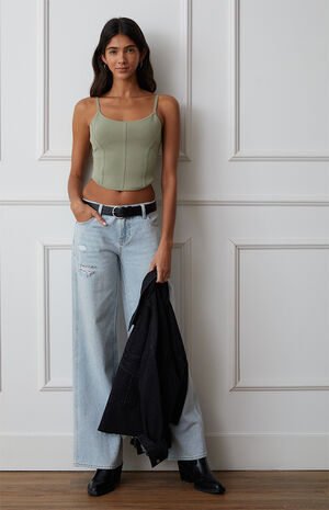 Nikira Sculpt Corset Sweater image number 3